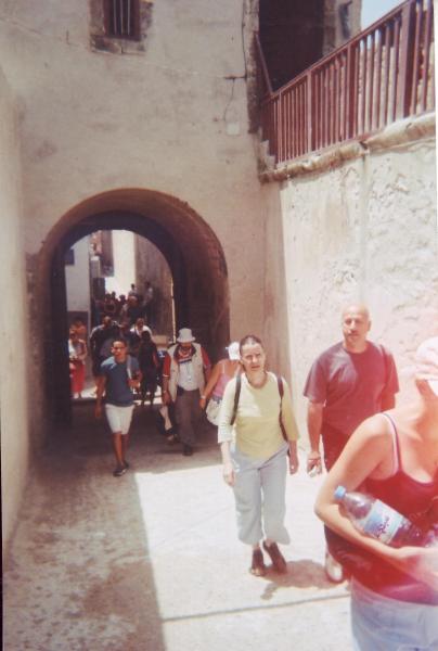 me voila a skala a Essaouira